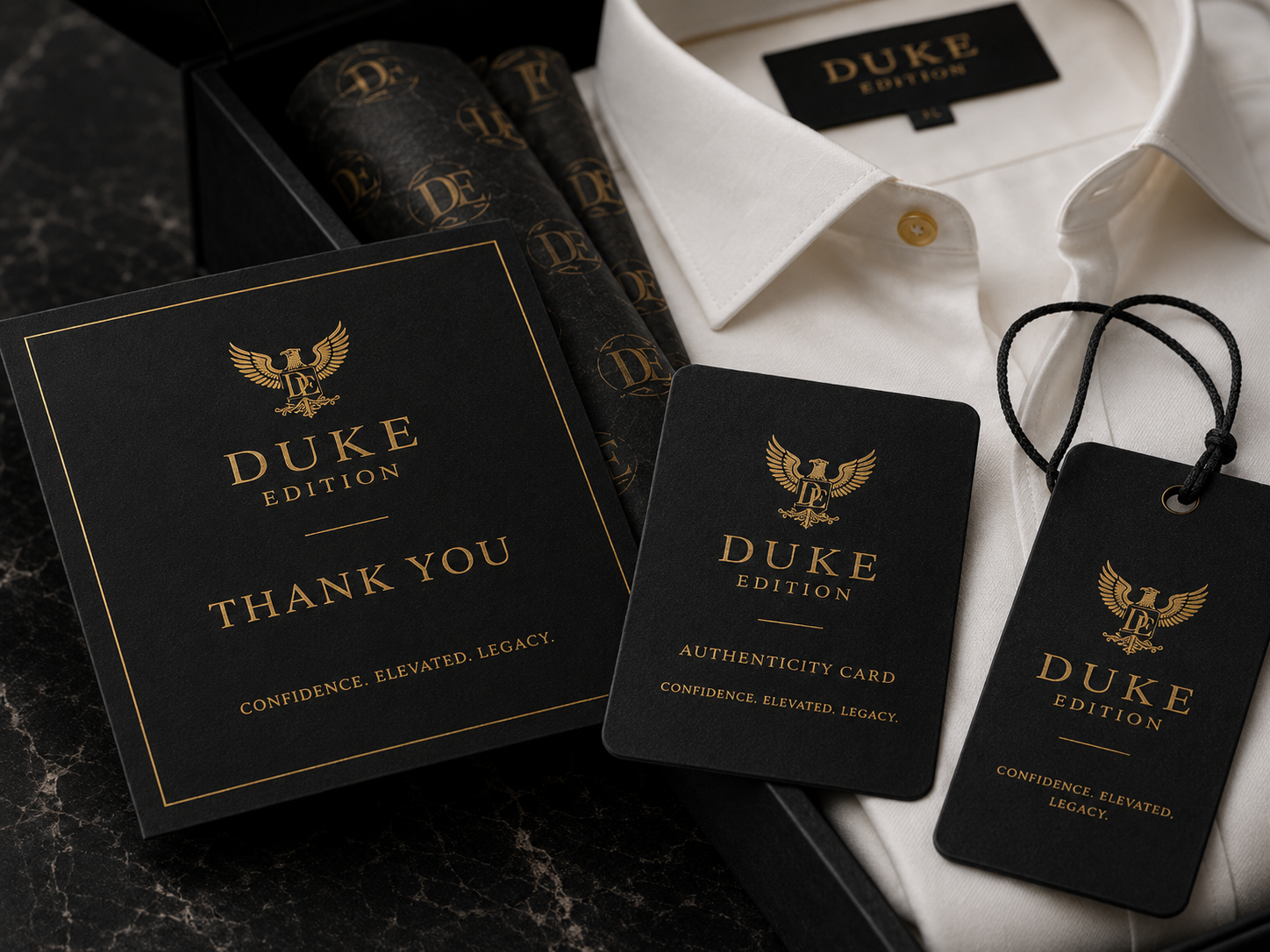Authenticity & Thank-You Cards